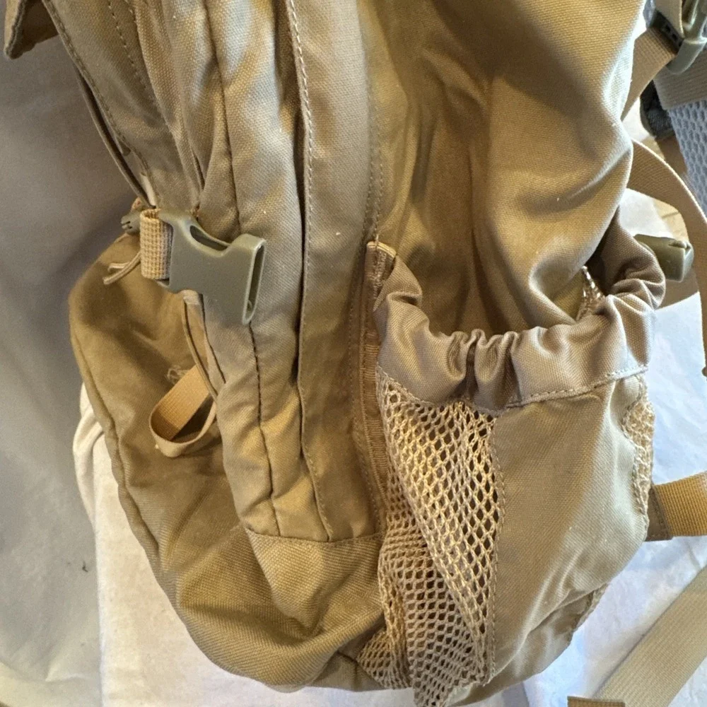 Kelty MAP 3500 Amron‎ Military Outdoors Hike Backpack Tan Khaki With Waist Belt